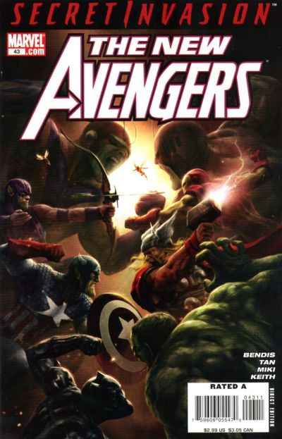 New Avengers 2005 Series #43