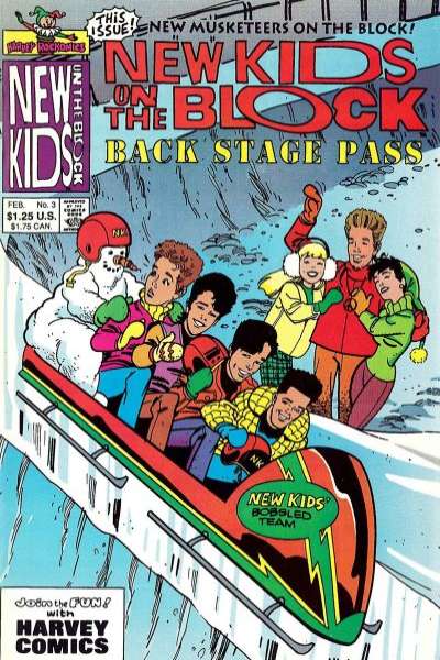 New Kids on the Block: Back Stage Pass #3