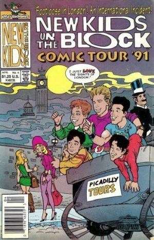 New Kids on the Block: Comic Tour #4