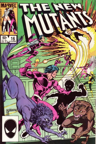 New Mutants 1983 Series #16