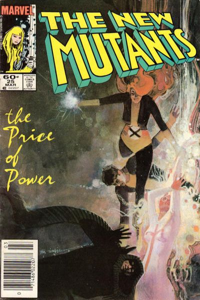 New Mutants 1983 Series #25