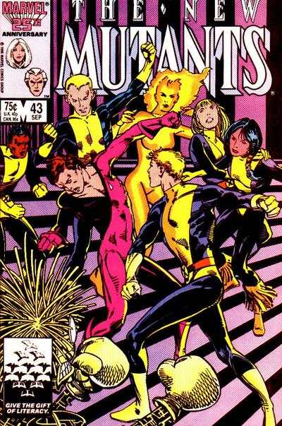 New Mutants 1983 Series #43