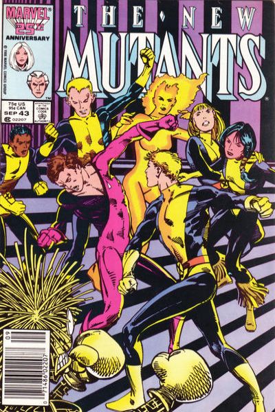 New Mutants 1983 Series #43