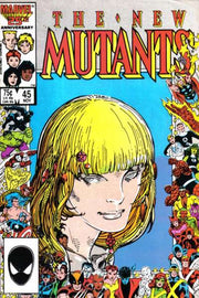 New Mutants 1983 Series #45