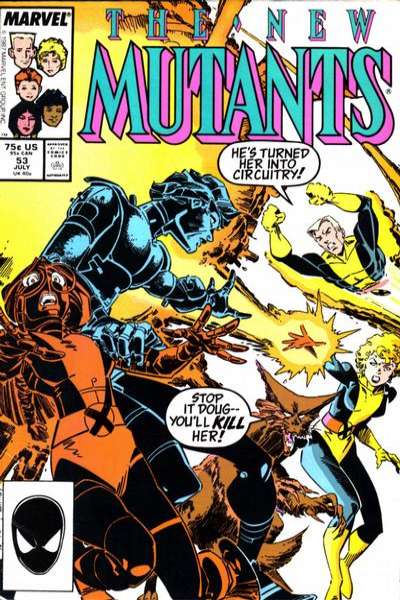New Mutants 1983 Series #53