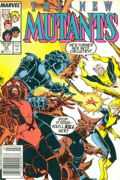 New Mutants 1983 Series #53