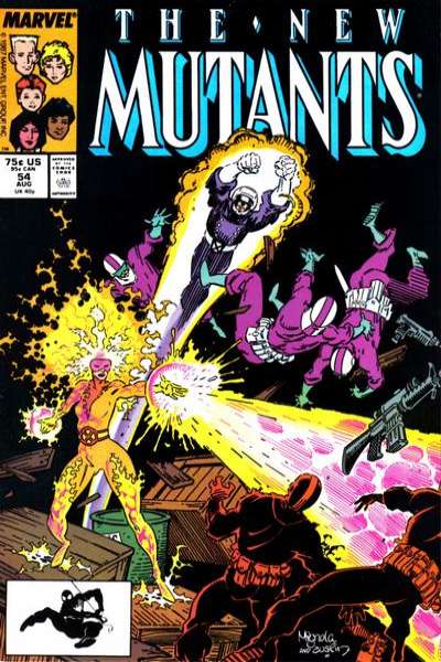 New Mutants 1983 Series #54