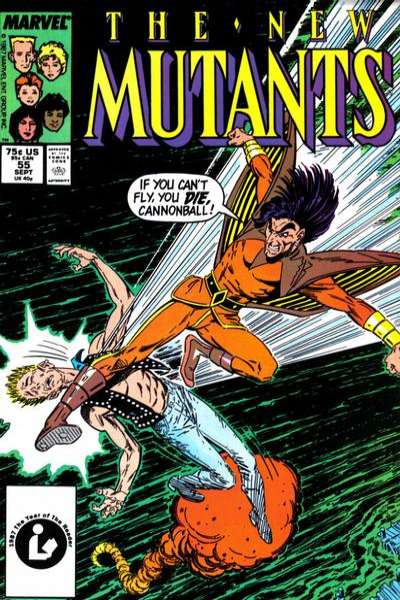 New Mutants 1983 Series #55