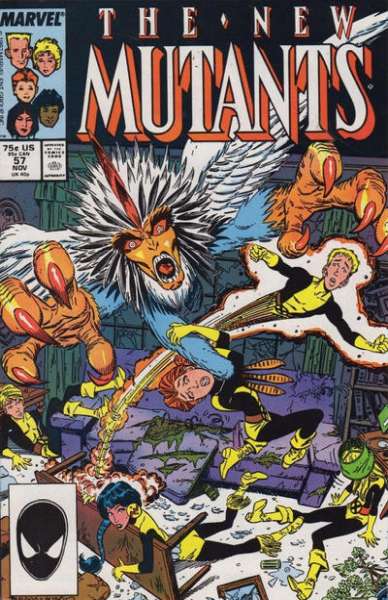 New Mutants 1983 Series #57