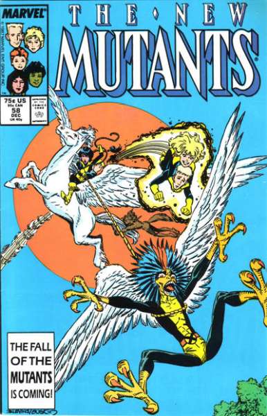 New Mutants 1983 Series #58
