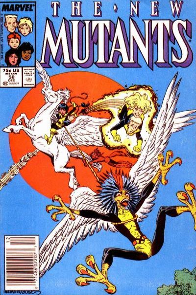 New Mutants 1983 Series #58