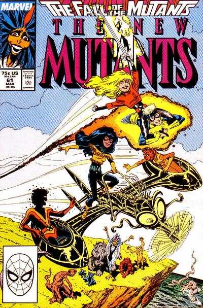 New Mutants 1983 Series #61