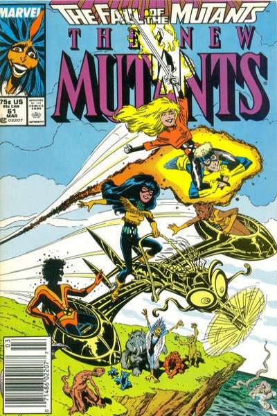 New Mutants 1983 Series #61