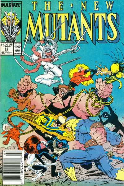 New Mutants 1983 Series #65