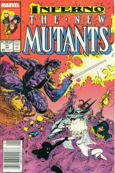 New Mutants 1983 Series #71