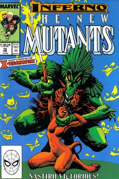 New Mutants 1983 Series #72