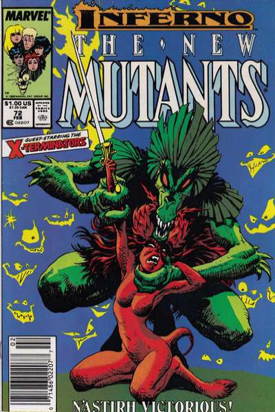 New Mutants 1983 Series #72