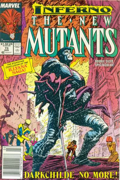New Mutants 1983 Series #73