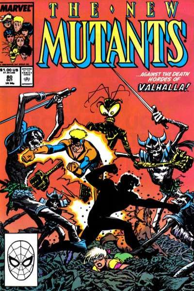 New Mutants 1983 Series #80
