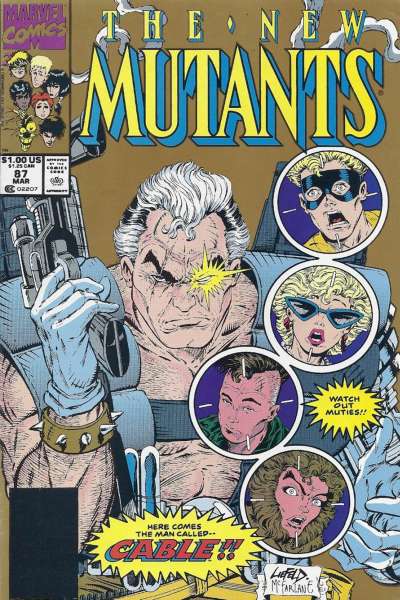 New Mutants 1983 Series #87