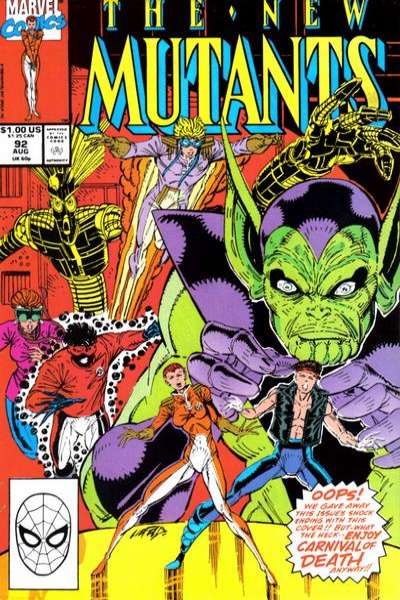 New Mutants 1983 Series #92
