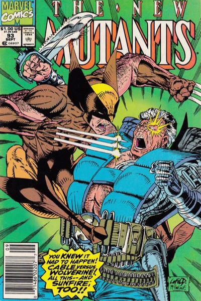 New Mutants 1983 Series #93