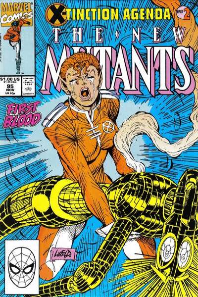 New Mutants 1983 Series #95