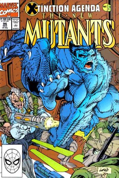 New Mutants 1983 Series #96
