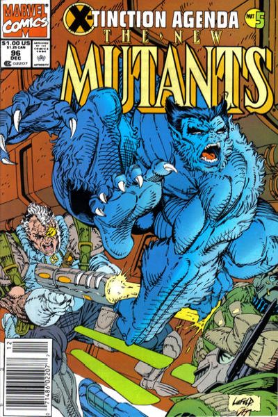 New Mutants 1983 Series #96