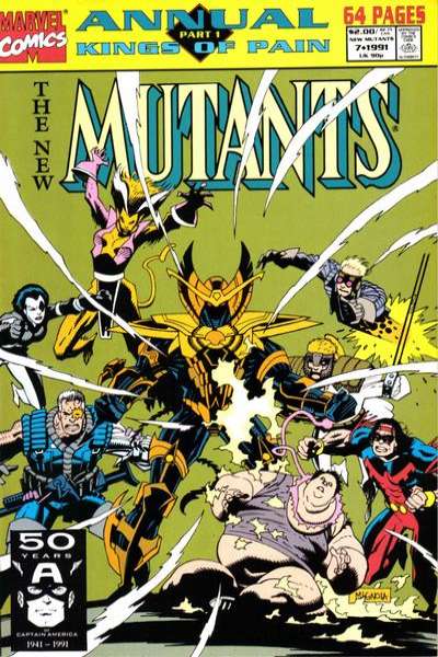 New Mutants 1983 Series Annual #7