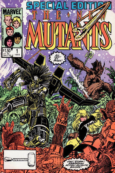 New Mutants 1983 Series Special Edition #1