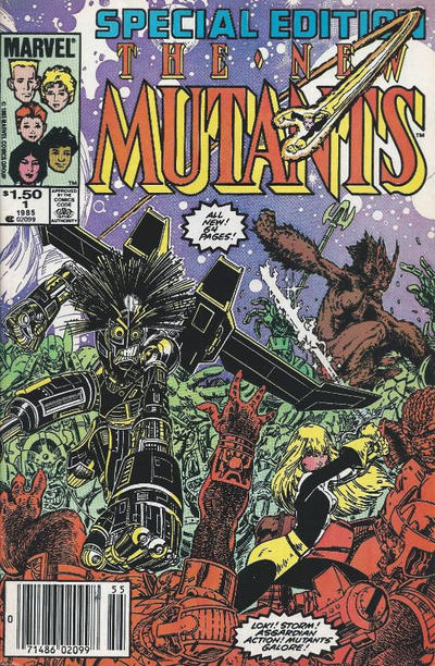 New Mutants 1983 Series Special Edition #1