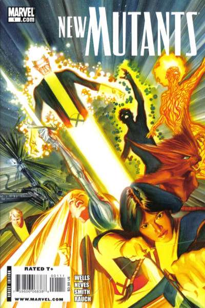 New Mutants 2009 Series Ross cover #1
