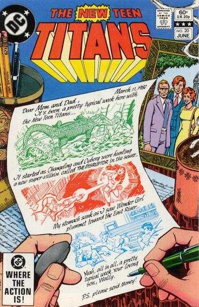 New Teen Titans 1980 Series #20