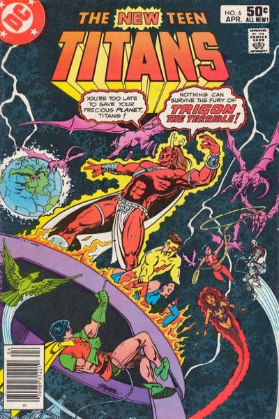 New Teen Titans 1980 Series #6