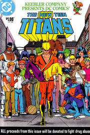 New Teen Titans 1983 Series Black Bar Variant #1