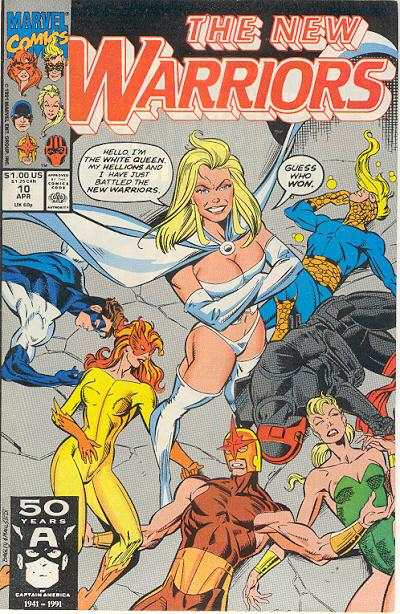 New Warriors 1990 Series #10