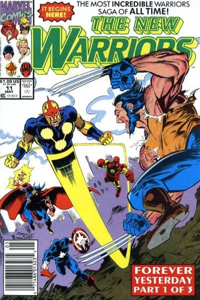 New Warriors 1990 Series #11