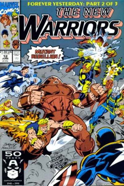 New Warriors 1990 Series #12