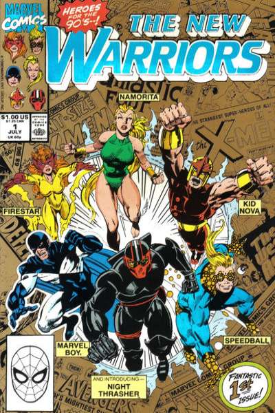 New Warriors 1990 Series #1
