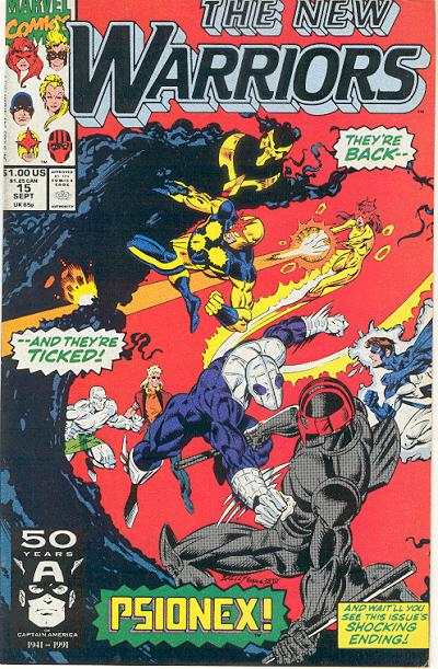New Warriors 1990 Series #15