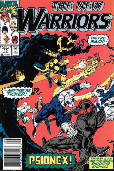 New Warriors 1990 Series #15