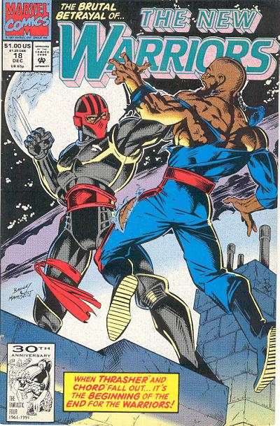 New Warriors 1990 Series #18
