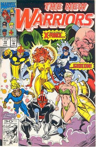 New Warriors 1990 Series #19
