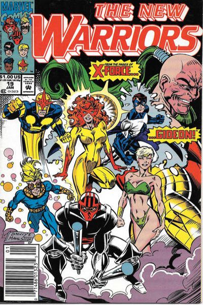 New Warriors 1990 Series #19