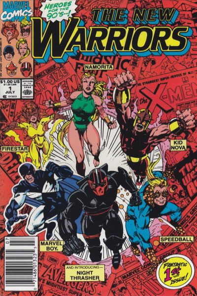 New Warriors 1990 Series #1
