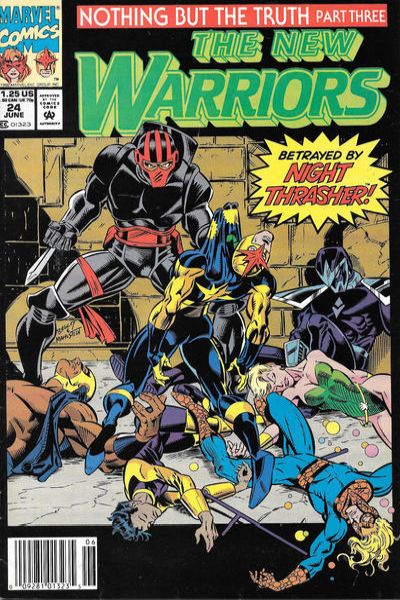New Warriors 1990 Series #24