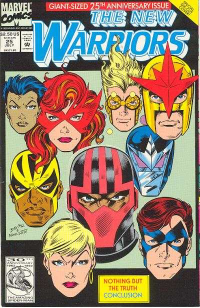 New Warriors 1990 Series #25