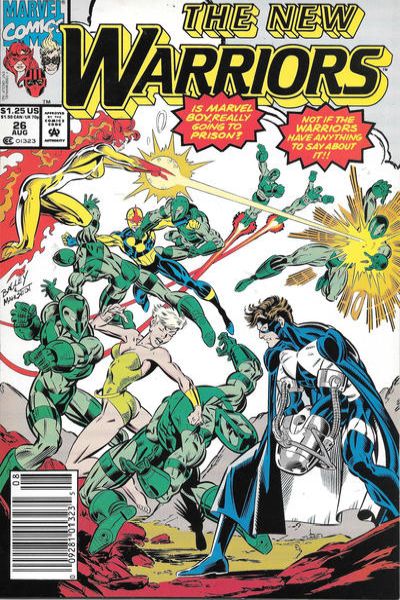 New Warriors 1990 Series #26