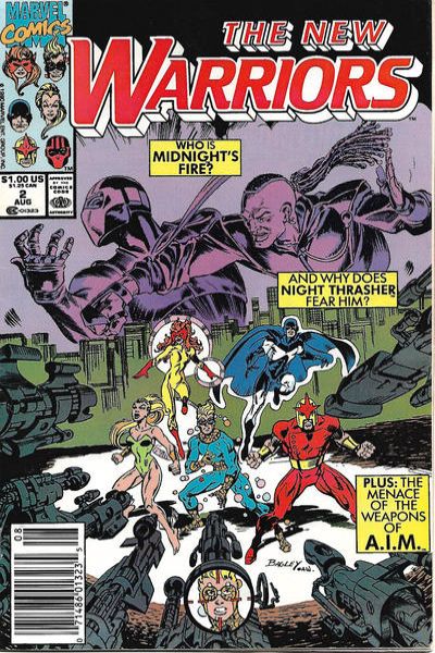 New Warriors 1990 Series #2